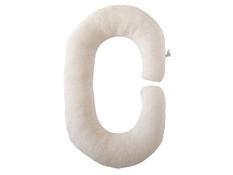 Poduszka ciążowa typu C dla kobiet w ciąży beżowa PIAPIMO