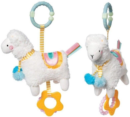 Miękka zawieszka do wózka Lama 218260-Manhattan Toy, zabawki dla niemowląt