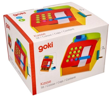 Kasa kolorowa z dzwonkiem