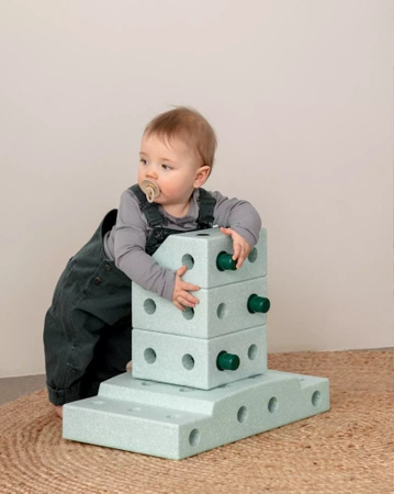 MODU Dreamer set – Kreatywne klocki rozwijające motorykę dużą, miętowy