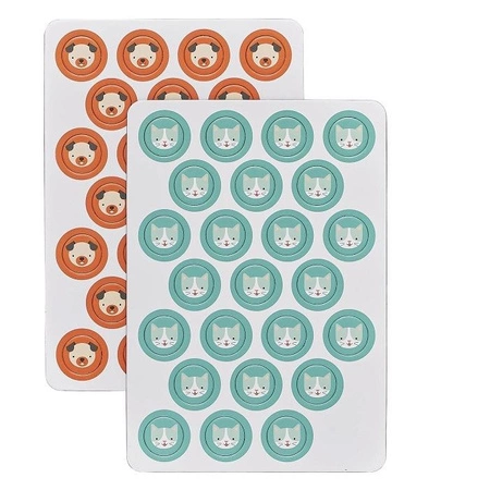 Petit Collage Gra Magnetyczna 4 w Rzędzie