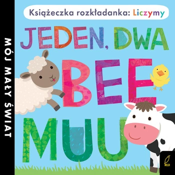 Jeden dwa bee muu książka rozkładanka