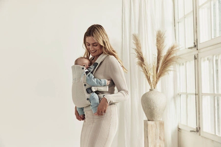 BABYBJORN - nosidełko Harmony 3D Mesh, Kremowy