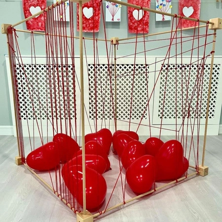 Drewniane klocki konstrukcyjne Trigonos Cubic - 20 el.