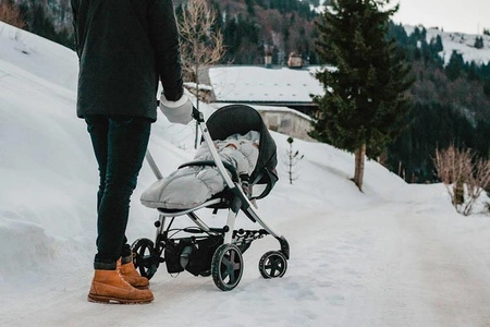 Beaba Mufki do wózka Heather grey