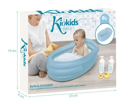 Wanienka dmuchana, niebieska, Kiokids