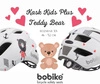 KASK Bobike KIDS Plus size XS - TEDDY BEAR