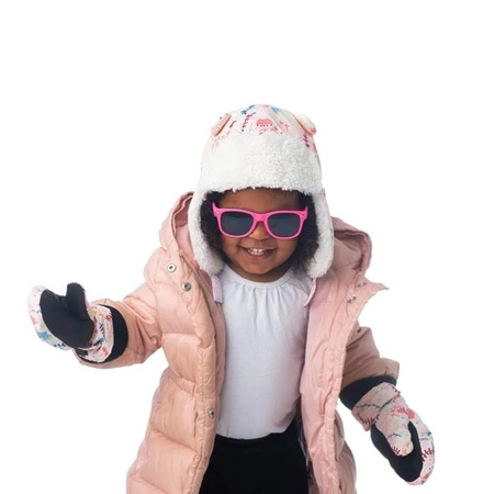 FlapJack Rękawiczki Dziecięce z Jednym Palcem Kwiaty L