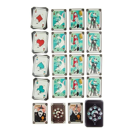 karty do gry Miasteczko Halloween w ozdobnej puszce