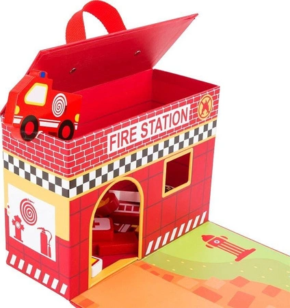 Zestaw dla dzieci Remiza strażaka Small foot