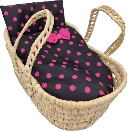 Kosz Mojżesza nosidełko małe dla lalek