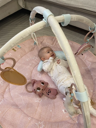 Gimnastyka/mata edukacyjna z pałąkami - Kraina Jednorożca - Tiny Love