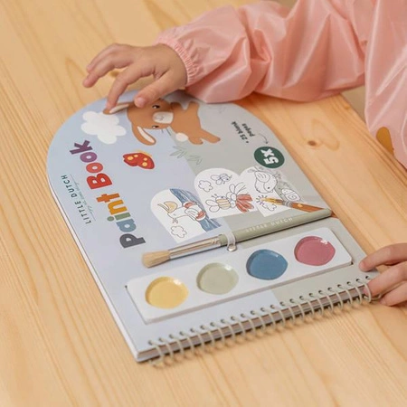 Little Dutch Kolorowanka z farbami akwarelowymi 120525