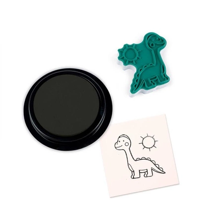 Zestaw kreatywny Stempelki Dinozaury 3+, Janod KOLEKCJA 2022