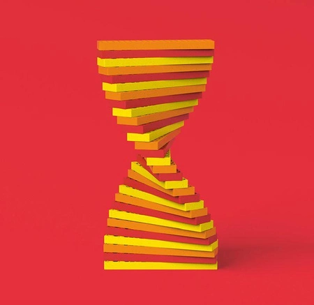 Kreatywne klocki konstrukcyjne Rdzawy Robot Mini Box Bioblo 40 elementów