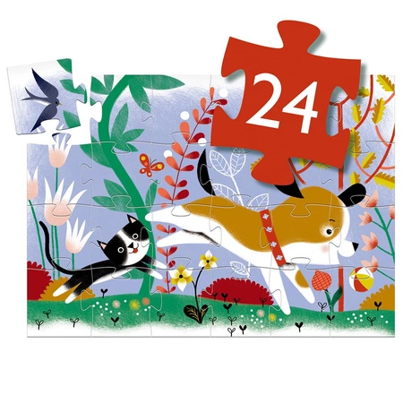 Puzzle tekturowe SZCZENIACZEK 24 el.DJ07280