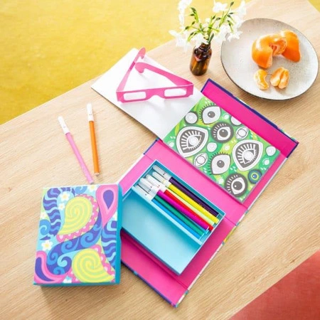 Tiger Tribe Zestaw Kolorowanek 3D – Tęczowe Sny