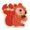 Drewniane puzzle w ramce WIEWIÓRKA DJ01824