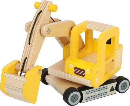 Koparka gąsienicowa 12010-Small Foot, samochody zabawki