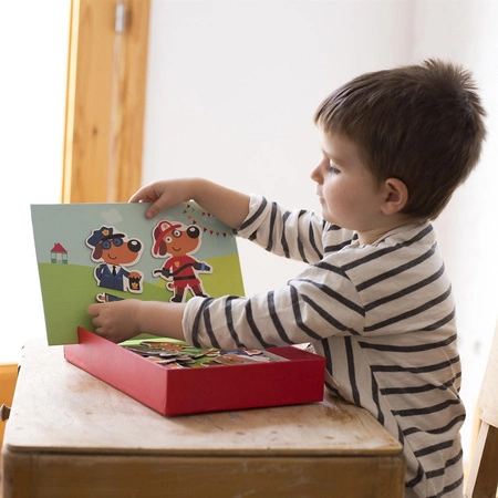 Magnetyczna układanka Apli Kids - Postacie