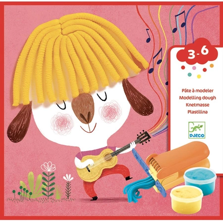 Zestaw z masą plastyczną WŁOSY DJ09890