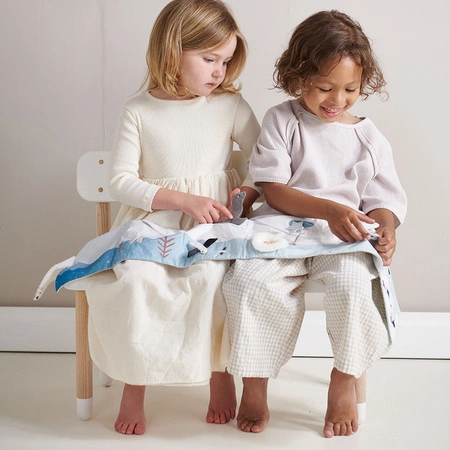 Miękka książeczka aktywnościowa - SNOWY FRIENDS, ThreadBear Design