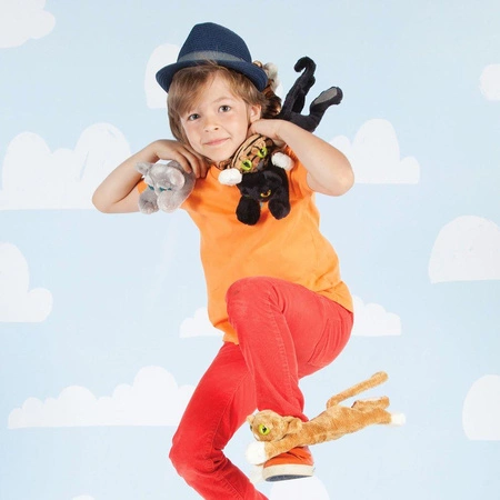 Pluszowy smukły kotek Pink 104140-Manhattan Toy Lanky Cats