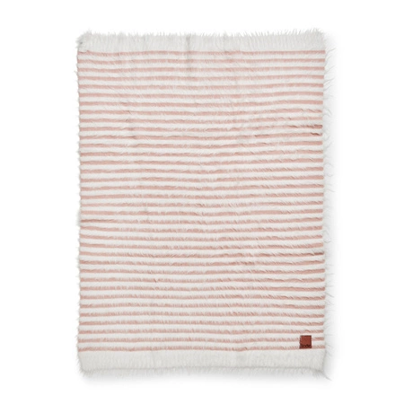 Elodie Details - Kocyk Furry Knit - Faded Rose