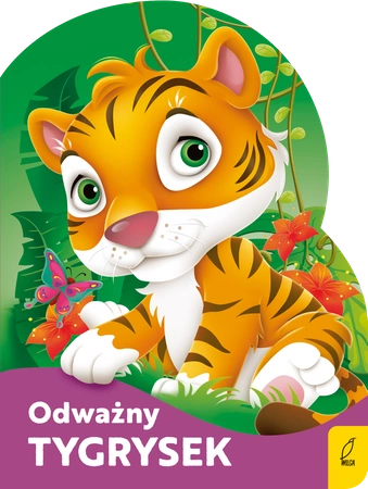 Odważny tygrysek. Wykrojnik