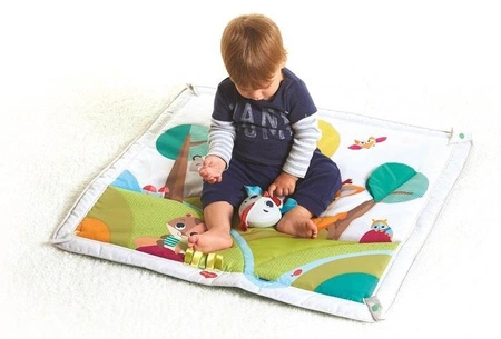 Gimnastyka/mata edukacyjna z pałąkami - Leśna Kraina