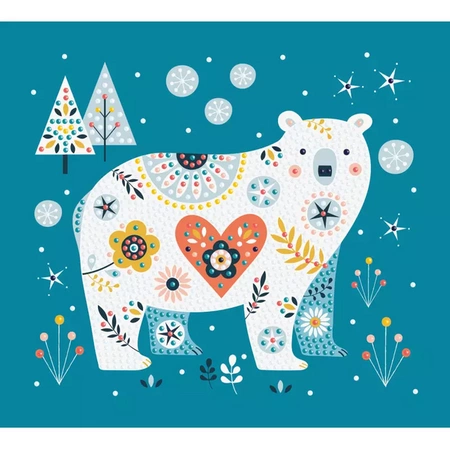 Auzou Zestaw kreatywny z cyrkoniami świecącymi w ciemności 31825