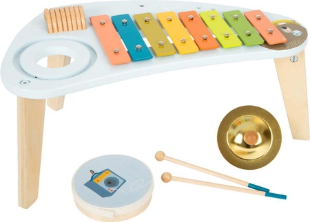 Drewniany stolik muzyczny z instrumentami Groovy Beats 12255-Small Foot