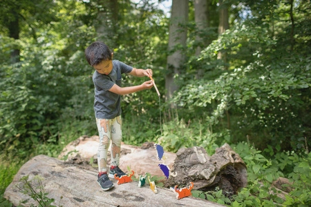 BS Toys, drewniana gra zręcznościowa Łowienie krabów