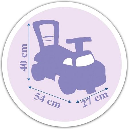 SMOBY Jeździk Kraina Lodu Pchacz