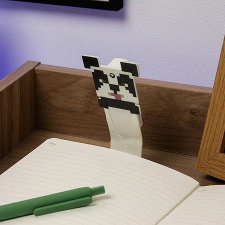 Minecraft zakładka do książek i lampka - Panda