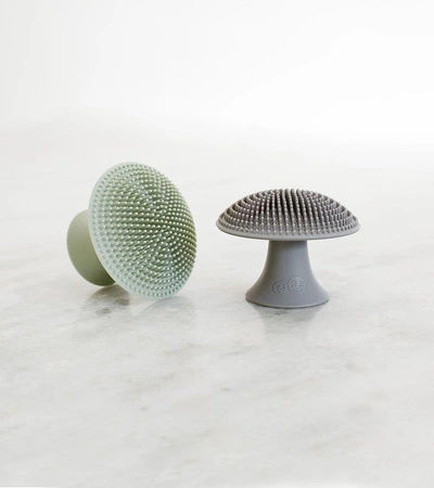 EZPZ Silikonowa myjka czyścik do naczyń bez bakterii pastelowa zieleń