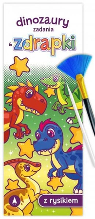 Dinozaury. Zadania & zdrapki