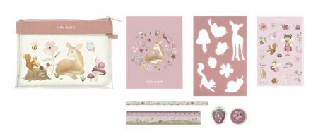 Little Dutch Zestaw artykułów papierniczych Fairy Garden