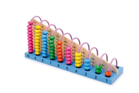 Duże liczydło edukacyjne "Dodawanie i odejmowanie", 2138-small foot, zabawki edukacyjne