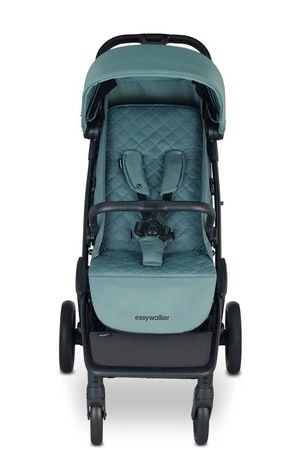 Easywalker Jackey XL Przestronny, samoskładający się wózek spacerowy z kołami XL Forest Green