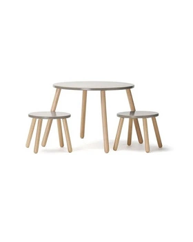 Kid's Concept - Zestaw mebli stół + krzesełko KID'S BASE - Brąz