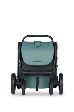 Easywalker Jackey XL Przestronny, samoskładający się wózek spacerowy z kołami XL Forest Green