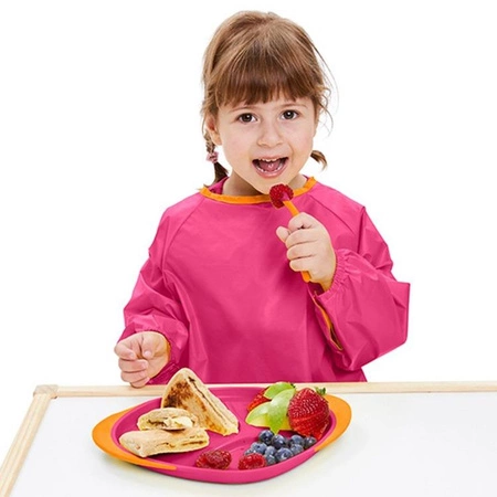 Fartuszek wodoodporny z rękawami, Strawberry Shake, b.box