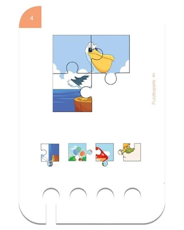 WiemTo Karty dla Dzieci 4+ Dopasuj Elementy