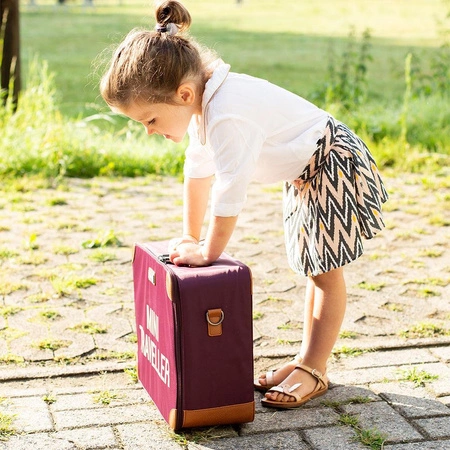 Childhome Walizka dziecięca Mini traveller Aubergine
