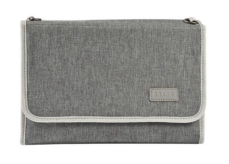 Beaba Przewijak podróżny z etui na akcesoria Heather Grey