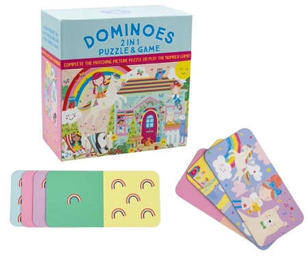 Zaczarowany Świat gra domino 2 w 1