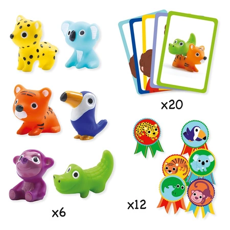 Gra wyzwanie LITTLE ACTION - Djeco