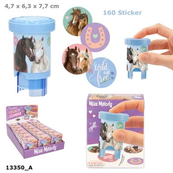 Naklejki w dyspenserze Miss Melody  1szt.mix 13350A