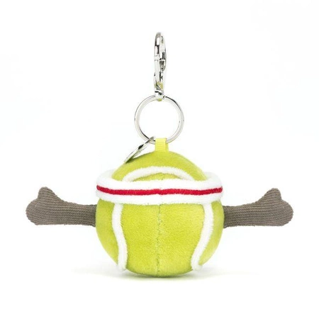 JelllyCat - Breloczek Wesoła Piłka Tenisowa 13 cm